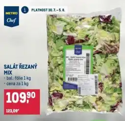 Makro Salát řezaný mix nabídka