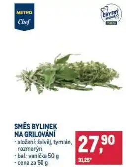 Makro Směs bylinek na grilování nabídka