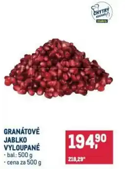 Makro Granátové jablko vyloupané nabídka