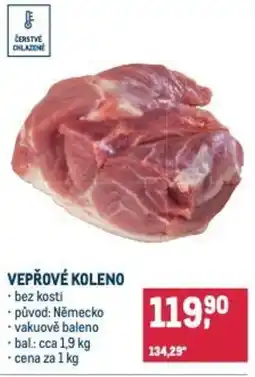 Makro Vepřové koleno nabídka