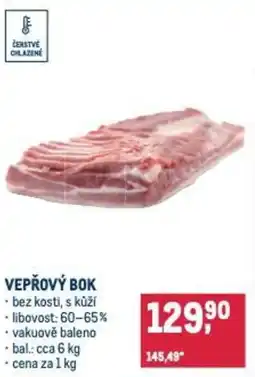 Makro Vepřový bok nabídka