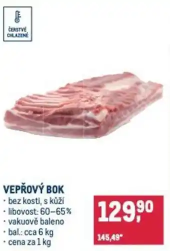 Makro Vepřový bok nabídka