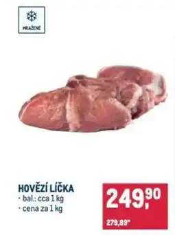 Makro Hovězí líčka nabídka