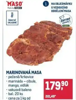 Makro Marinovaná masa nabídka