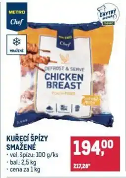 Makro Kuřecí špízy smažené nabídka
