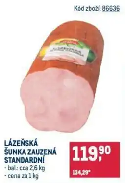 Makro Lázeňská šunka zauzená standardní nabídka