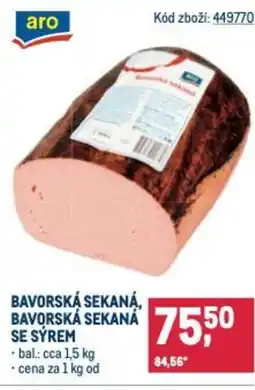 Makro Bavorská sekaná, bavorská sekaná se syrem nabídka