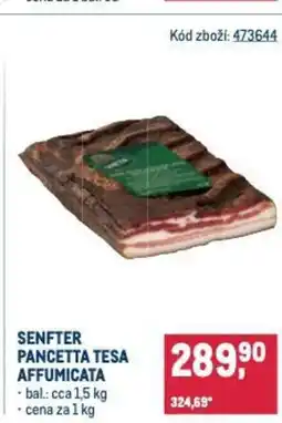 Makro Senfter pancetta tesa affumicata nabídka