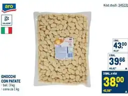 Makro Gnocchi con patate nabídka