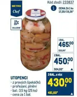 Makro Utopenci nabídka