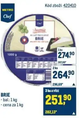Makro Brie nabídka