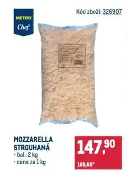 Makro Mozzarella strouhaná nabídka