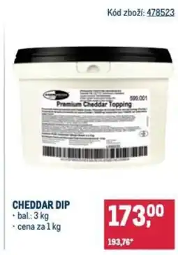 Makro Cheddar dip nabídka