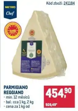Makro Parmigiano reggiano nabídka