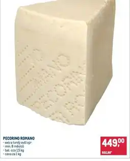 Makro Pecorino romano nabídka