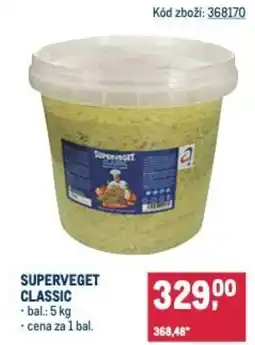 Makro Superveget classic nabídka