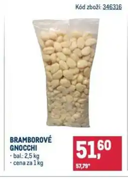 Makro Bramborové gnocchi nabídka