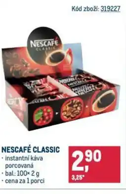 Makro Nescafé classic nabídka