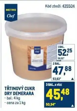 Makro Třtinový cukr dry demerara nabídka
