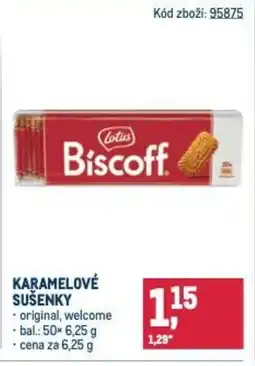 Makro Karamelové sušenky nabídka