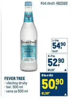 Makro Fever tree nabídka