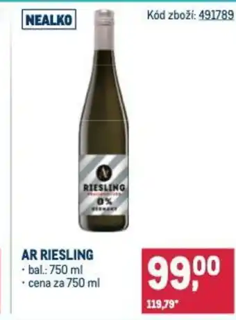 Makro Ar riesling nabídka