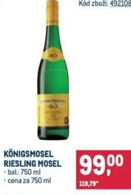 Makro Königsmosel riesling mosel nabídka