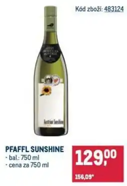 Makro Pfaffl sunshine nabídka