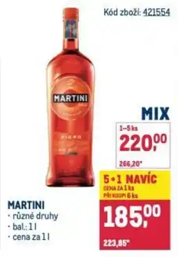 Makro MARTINI nabídka