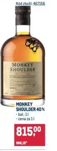 Makro Monkey shoulder 40% nabídka