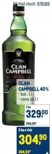 Makro Clan campbell 40% nabídka
