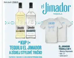 Makro El jimador tequila 38% nabídka