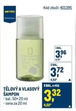 Makro Tělový a vlasový šampon nabídka