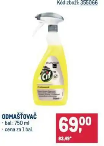 Makro Odmašťovač nabídka