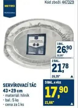 Makro Servírovací tác nabídka