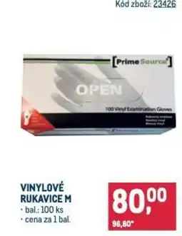 Makro Vinylové rukavice m nabídka