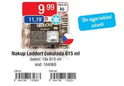 Qanto Nakup Leddort čokoláda nabídka