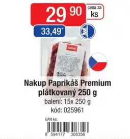 Qanto Nakup Paprikáš Premium plátkovaný nabídka