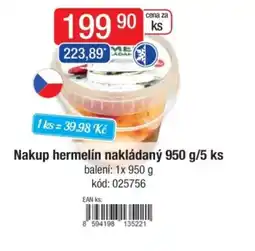 Qanto Nakup hermelín nakládaný nabídka