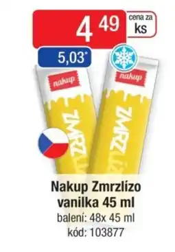 Qanto Nakup Zmrzlízo vanilka nabídka