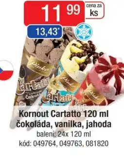 Qanto Kornout Cartattolčokoláda, vanilka, jahoda nabídka