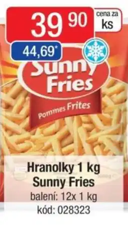 Qanto Hranolky Sunny Fries nabídka