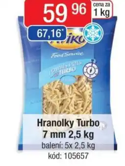 Qanto Aviko Hranolky Turbo 7 mm nabídka