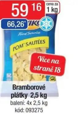 Qanto Aviko Bramborové plátky nabídka