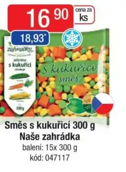 Qanto Směs s kukuřicí Naše zahrádka nabídka