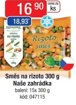 Qanto Směs na rizoto Naše zahrádka nabídka
