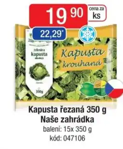Qanto Kapusta řezaná Naše zahrádka nabídka