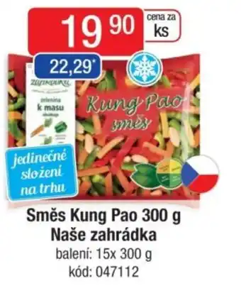 Qanto Směs Kung Pao Naše zahrádka nabídka