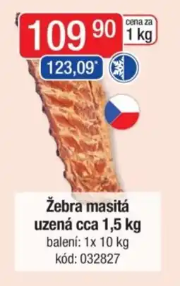 Qanto Žebra masitá uzená nabídka