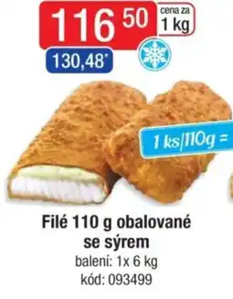 Qanto Filé obalované se sýrem nabídka